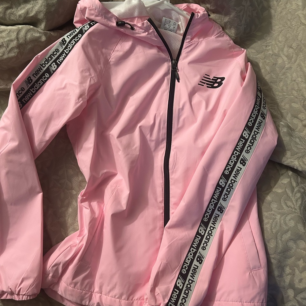 New Balance Light Pink Windbreaker
